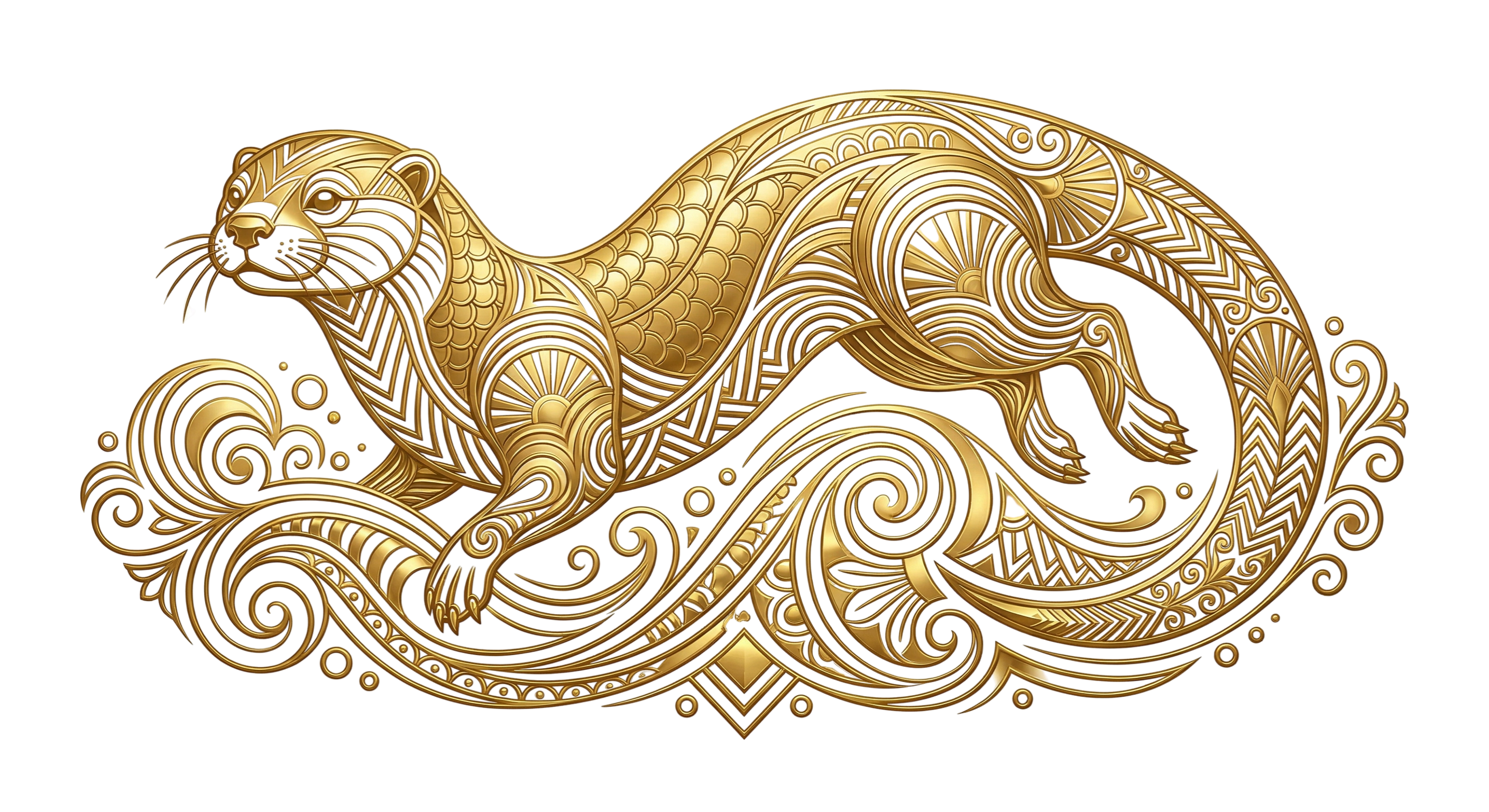 Art deco ornament